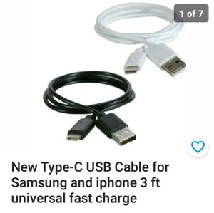 Type c USB cable fast charge